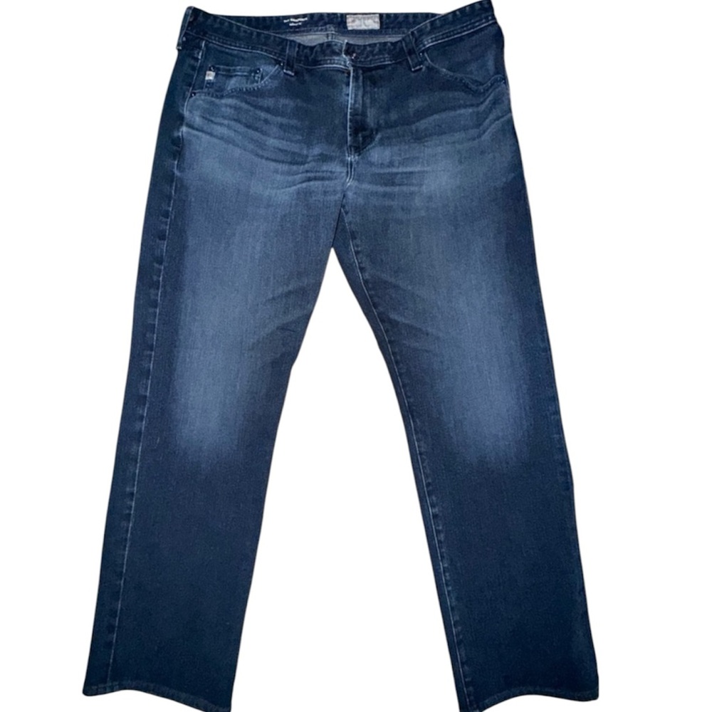 AG Adriano Goldschmied The Graduate Jeans Mens 36x29 Dark Wash Tailored Leg